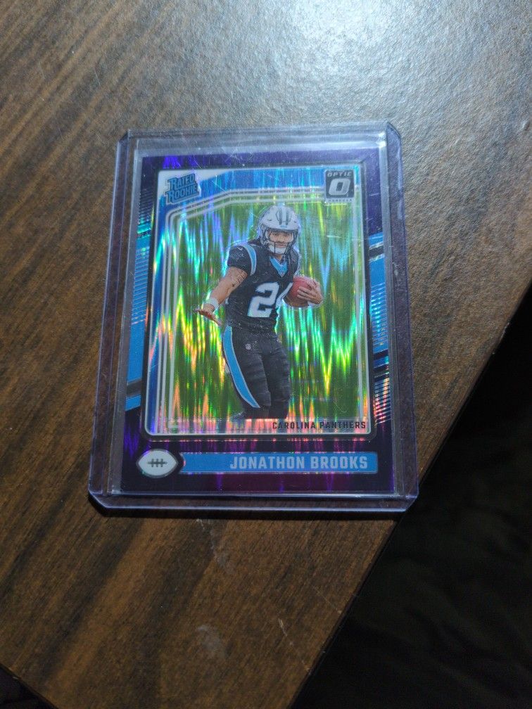 JONATHON BROOKS. FOOTBALL CARD.