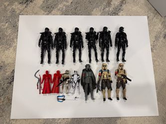 Star Wars Action Figure Lot of 13