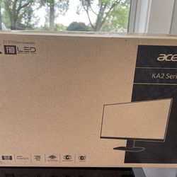 Acer 21.5” Monitor New In Box