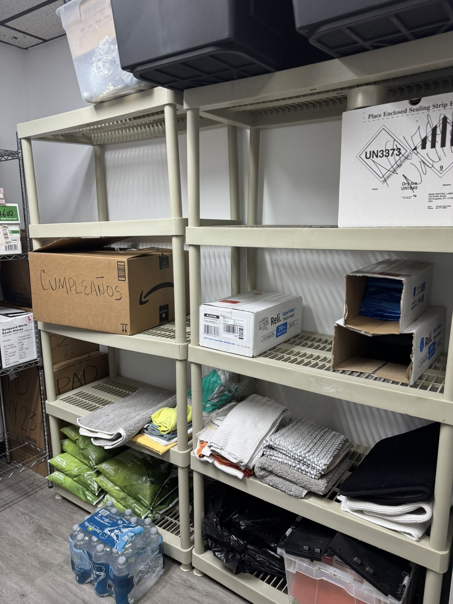 Storage Shelves