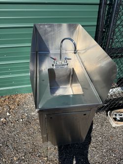 Small Sink Stainless 