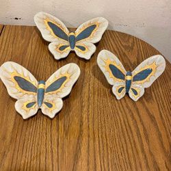 Ceramic Butterflies Decor