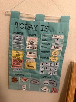 Kids school calendar