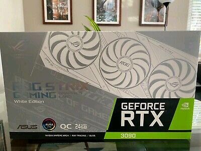 NVIDIA ASUS ROG White Strix GeForce RTX 3090 24GB
