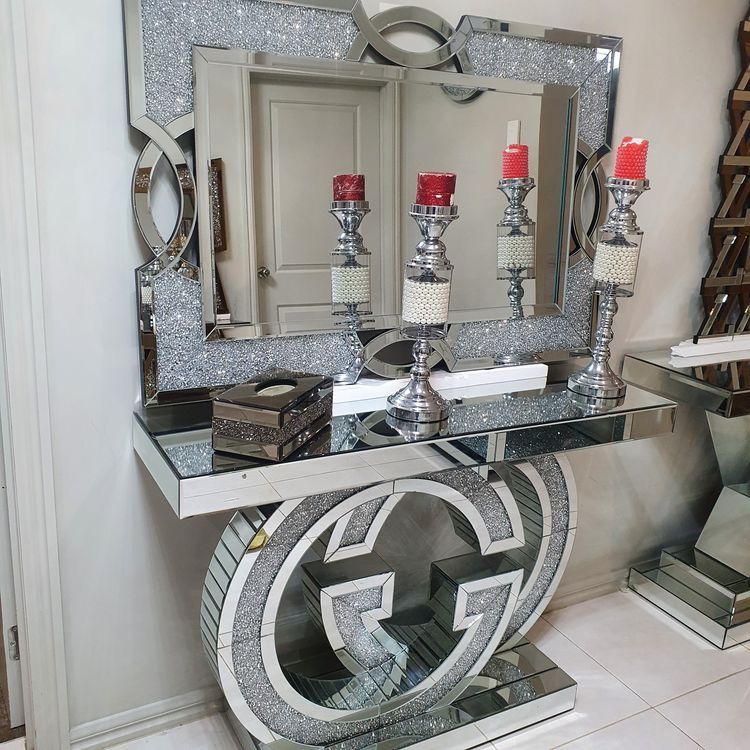 New GG Console Table + Mirror Set 