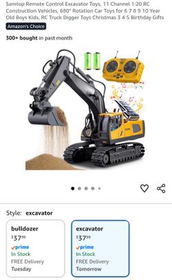 Remote Control excavator