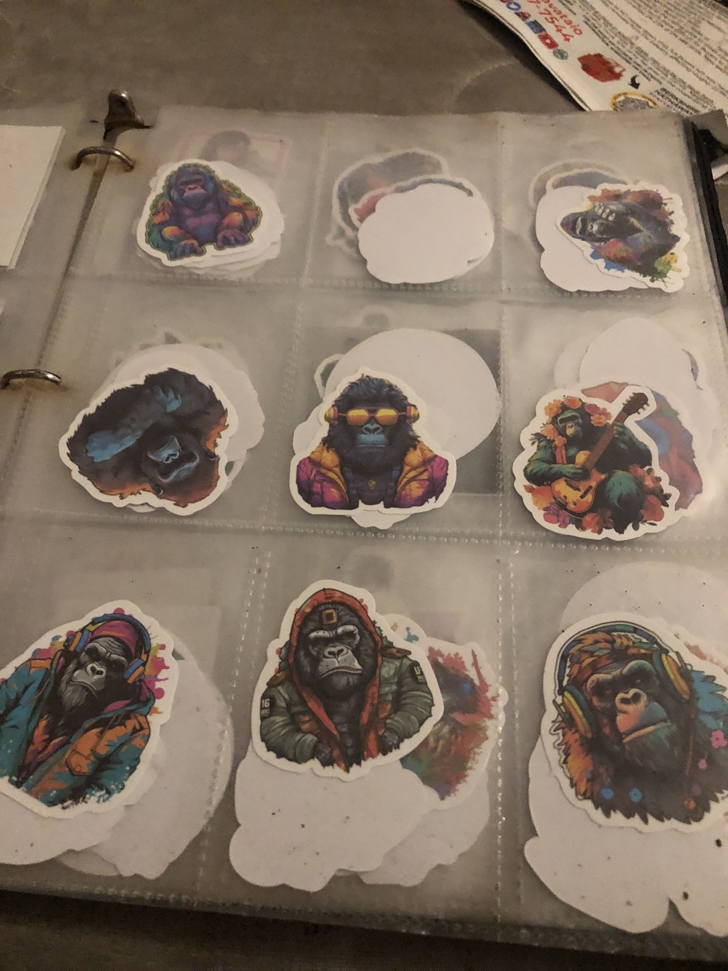 Gorilla Stickers