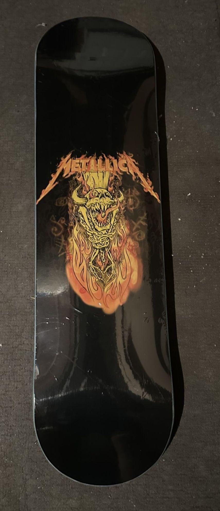 Metallica 72 Seasons 2023 Skate Deck Green Pop-up Exclusive Rare Sold Out Los Angeles