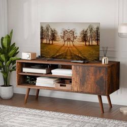 TV Stand for 48 Inch TV - Rustic Brown