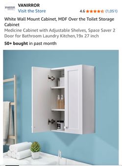 New Vannirol bathroom cabinet