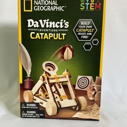 WOOD PUZZLE - Da Vinci’s Catapult  - NEW SEALED BOX