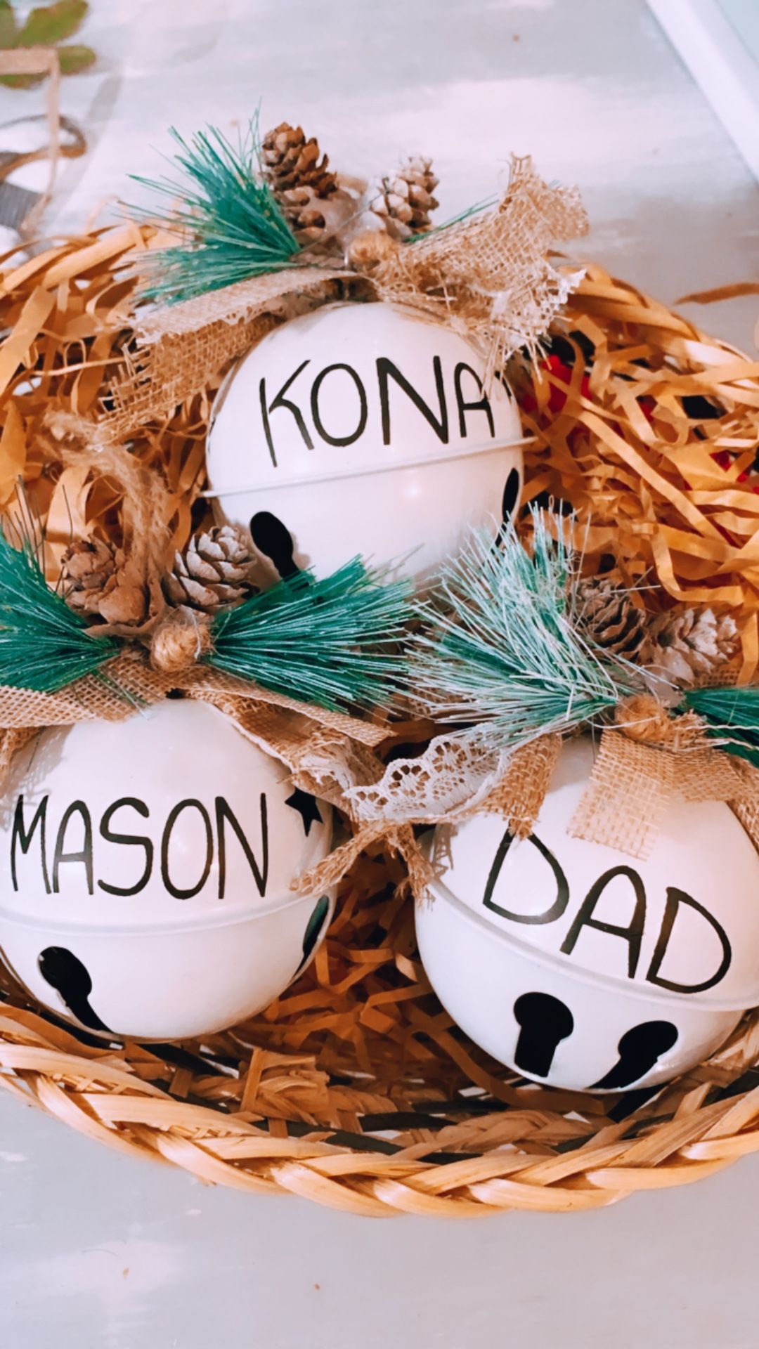 Custom Christmas ornaments