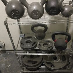 Weights, Plates, Kettlebells, And Wearables 