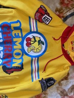 BackPackBoyz LA Rare Lemon Cherry Gelato Tracksuit TopHoodie