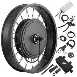20" Front Wheel Electric Bicycle Motor Fat Tire Kit 48v 1000w for $190