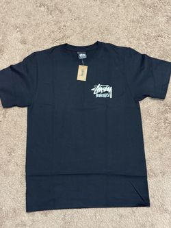 Stussy Honolulu Black T-Shirts Size LARGE
