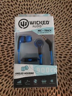 Wicked headphones with mic