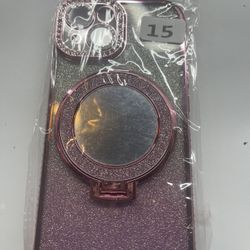 I Phone 15 Phone Case With Mirror 