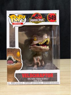Funko Pop! Vinyl: Jurassic Park 25th Anniversary - Velociraptor #549