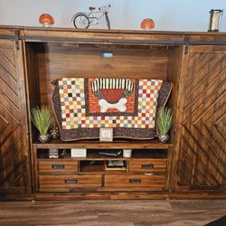 Wall Unit Walnut.
