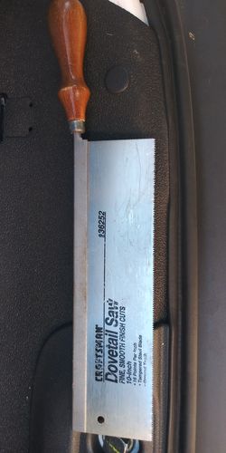 A,DOVETAIL SAW 10"