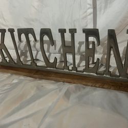 Kitchen Sign Decor