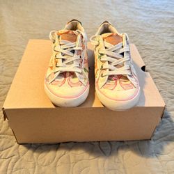 Coach Floral Low-Top Sneakers Size 6 No box