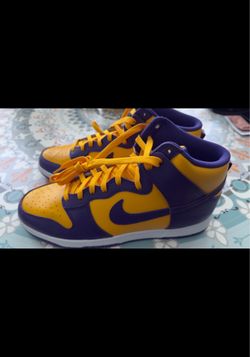 Nike Dunk High - Lakers Size 12