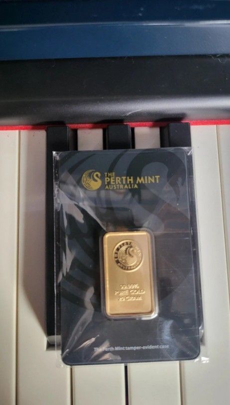 The Perth Mint 20g Gold Bar ($1800 Of Gold)