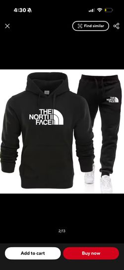 North Face Sweat Suit 