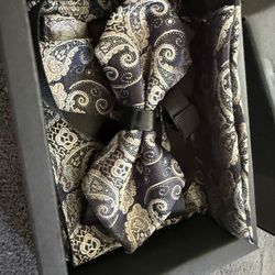 Paisley Bow Tie & Pocket Square Set 