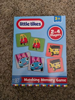 Brand New Little Tikes Matching Memory Game."CHECK OUT MY PAGE FOR MORE DEALS "