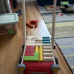 Plan Toys Wooden Baby Walker 