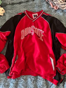 Ohio State Pullover Windbreaker Jacket