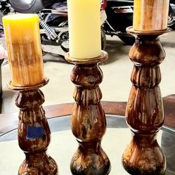 Home Candle Decor Set.