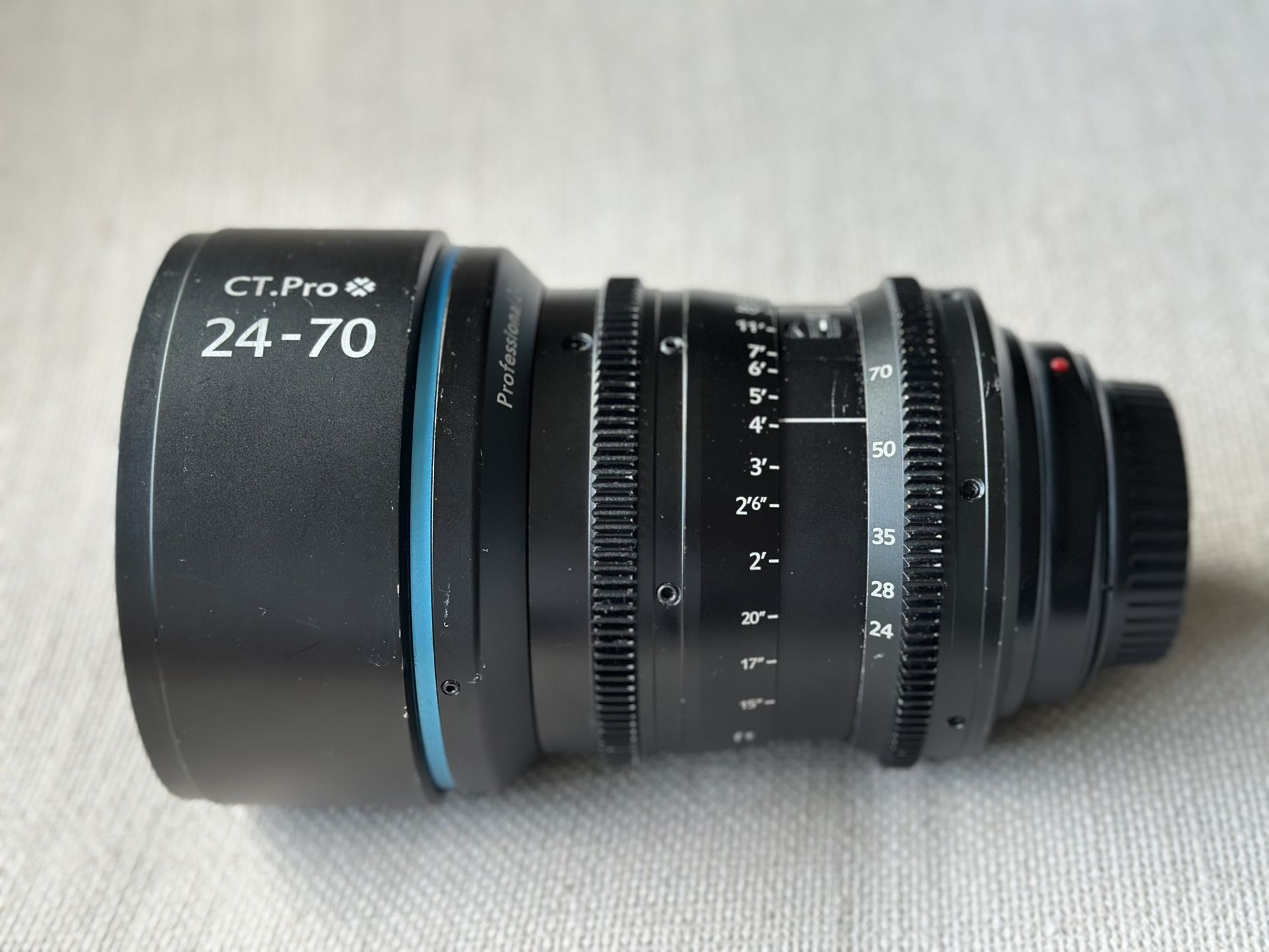 Cinema Housed Canon 24-70 L-series Lens