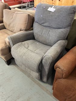 Gray Lazboy recliner (in store)