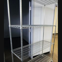 Heavy Duty Metal Shelves With Wheels