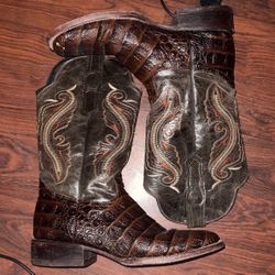 Men’s Cowboy Crocodile Boots