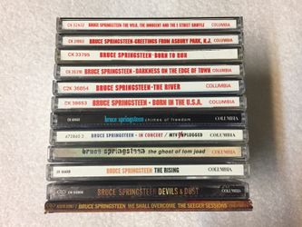 BRUCE SPRINGSTEEN CD LOT