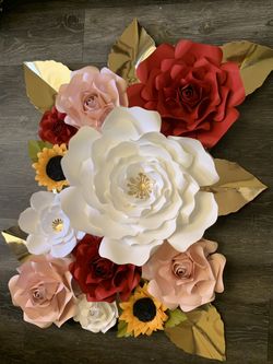 Flores de papel