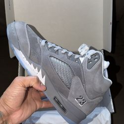 Jordan 5 wolf gray