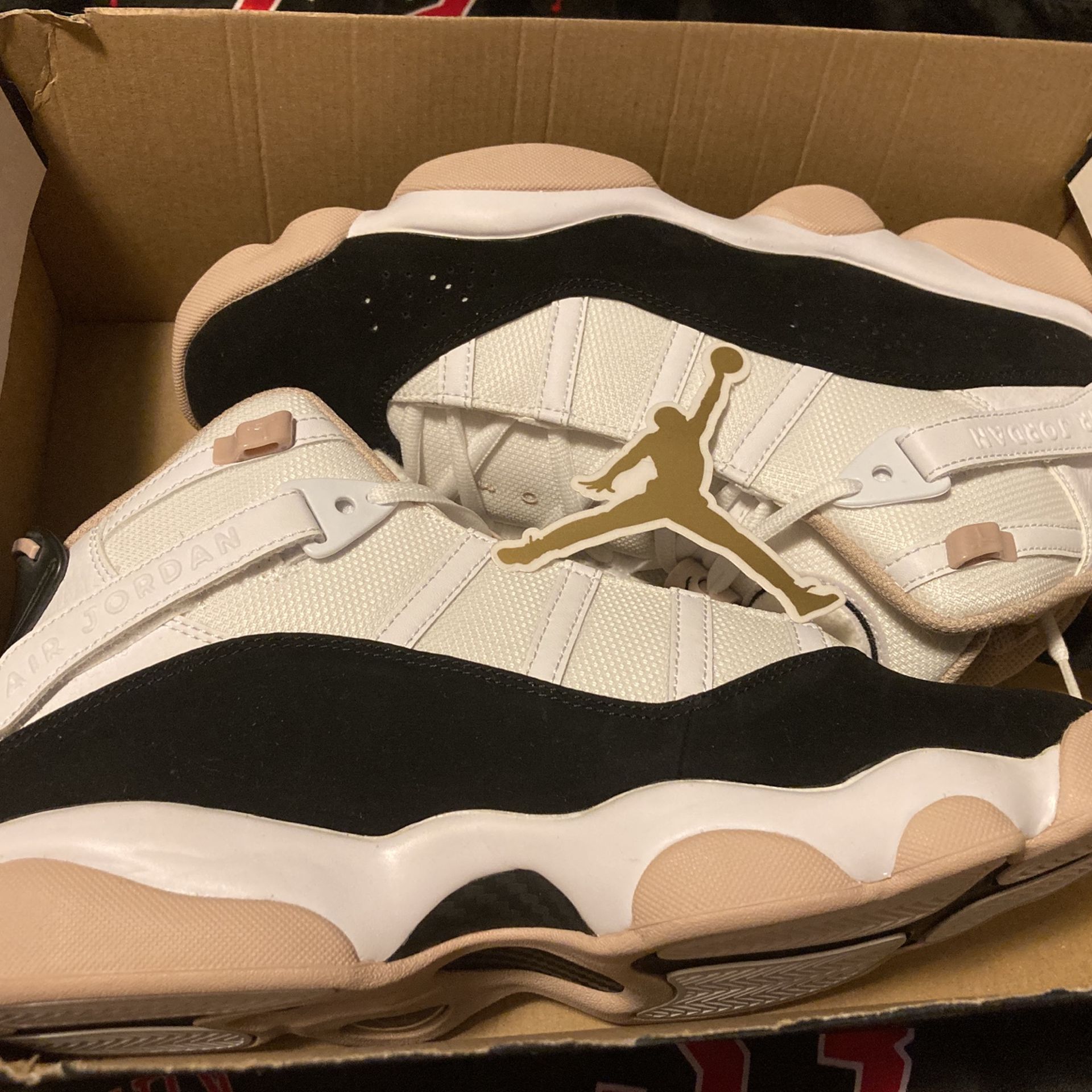 Jordan 6 Rings Fossil Stone