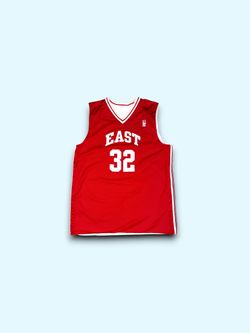 Vintage Nike Supreme Charles Barkley #32 East Jersey Red & White Reversal 2XL