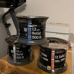 Wire 12 Awg Solid 500 Ft