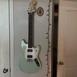  Baby Blue Squire Guitar