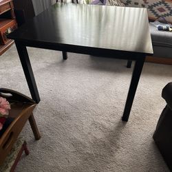 Black Dining Table