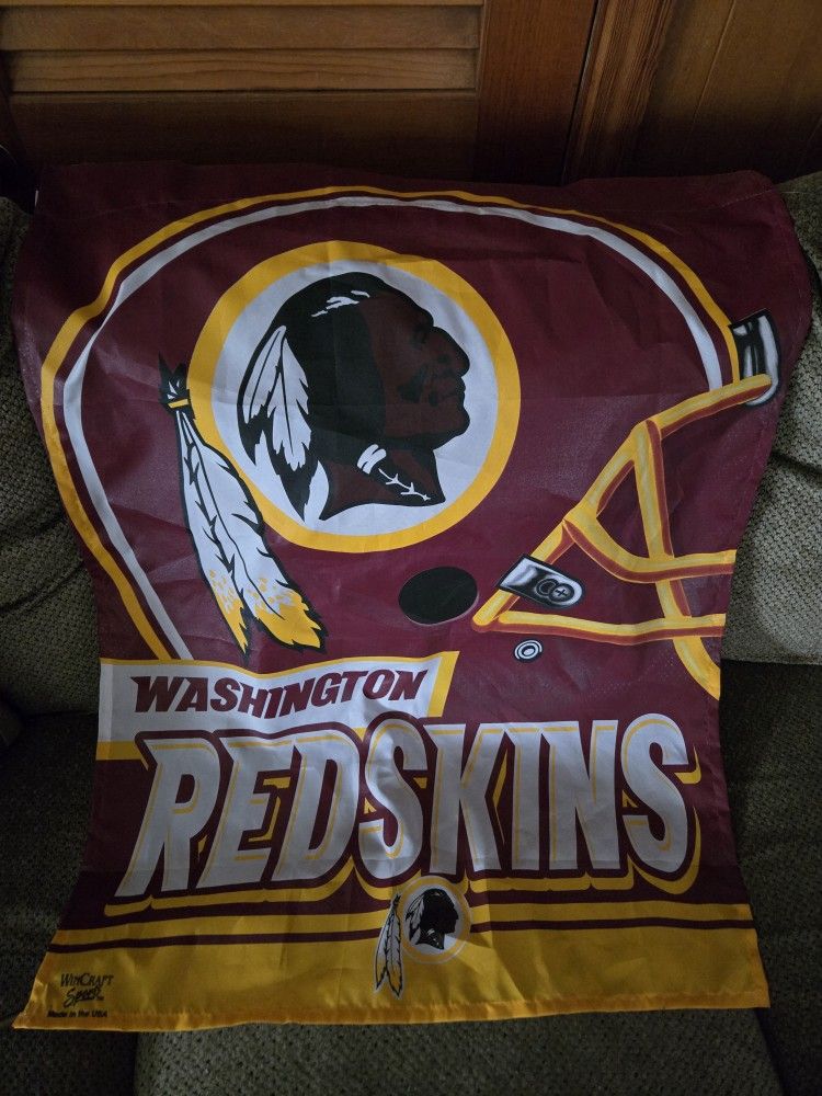 Vintage 3x5 Washington Redskins Flag