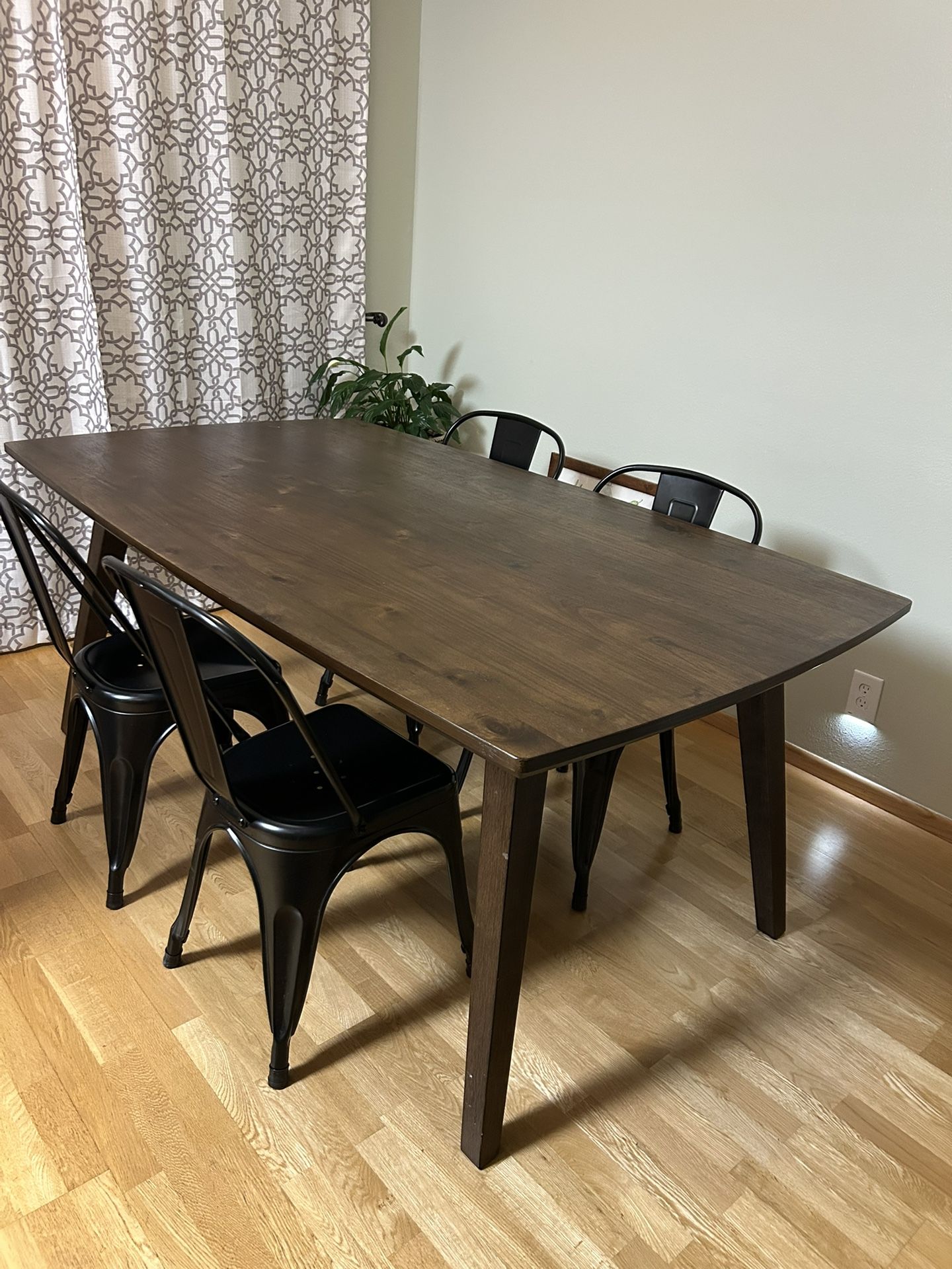 Solid Wood Modern Table