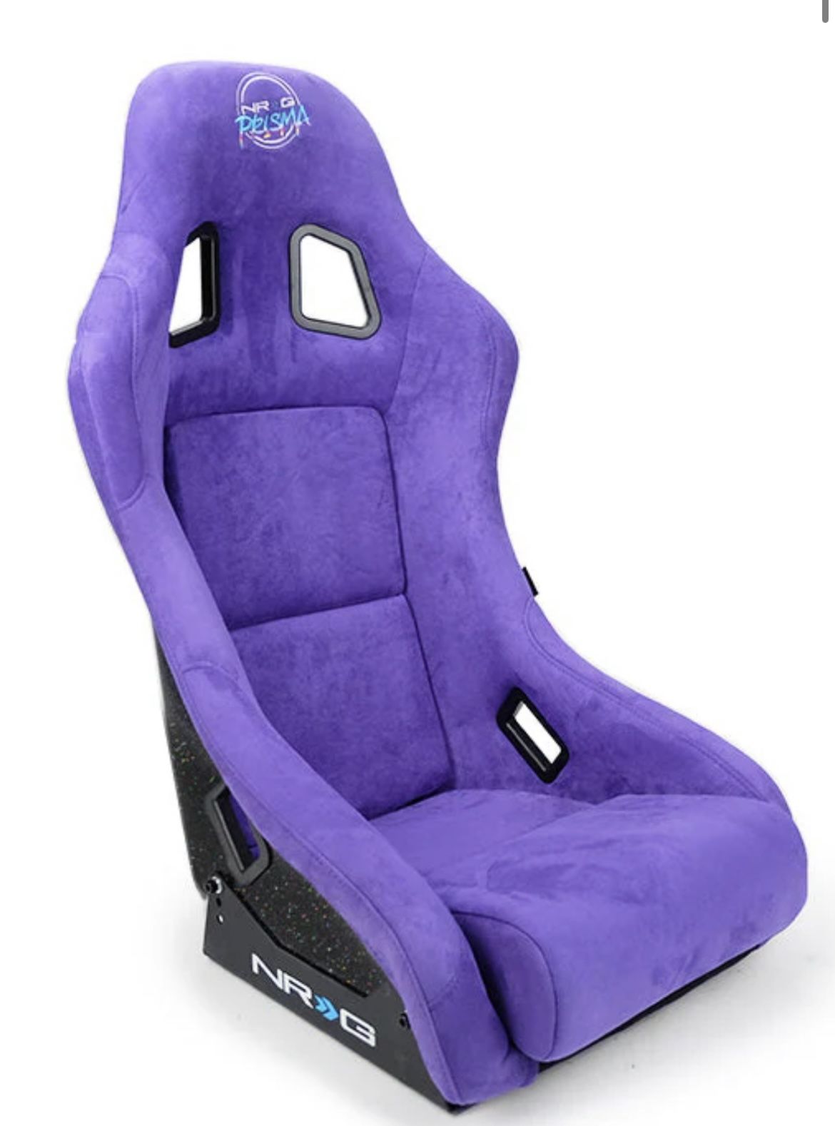 Racing Seat- Purple NRG PRISMA